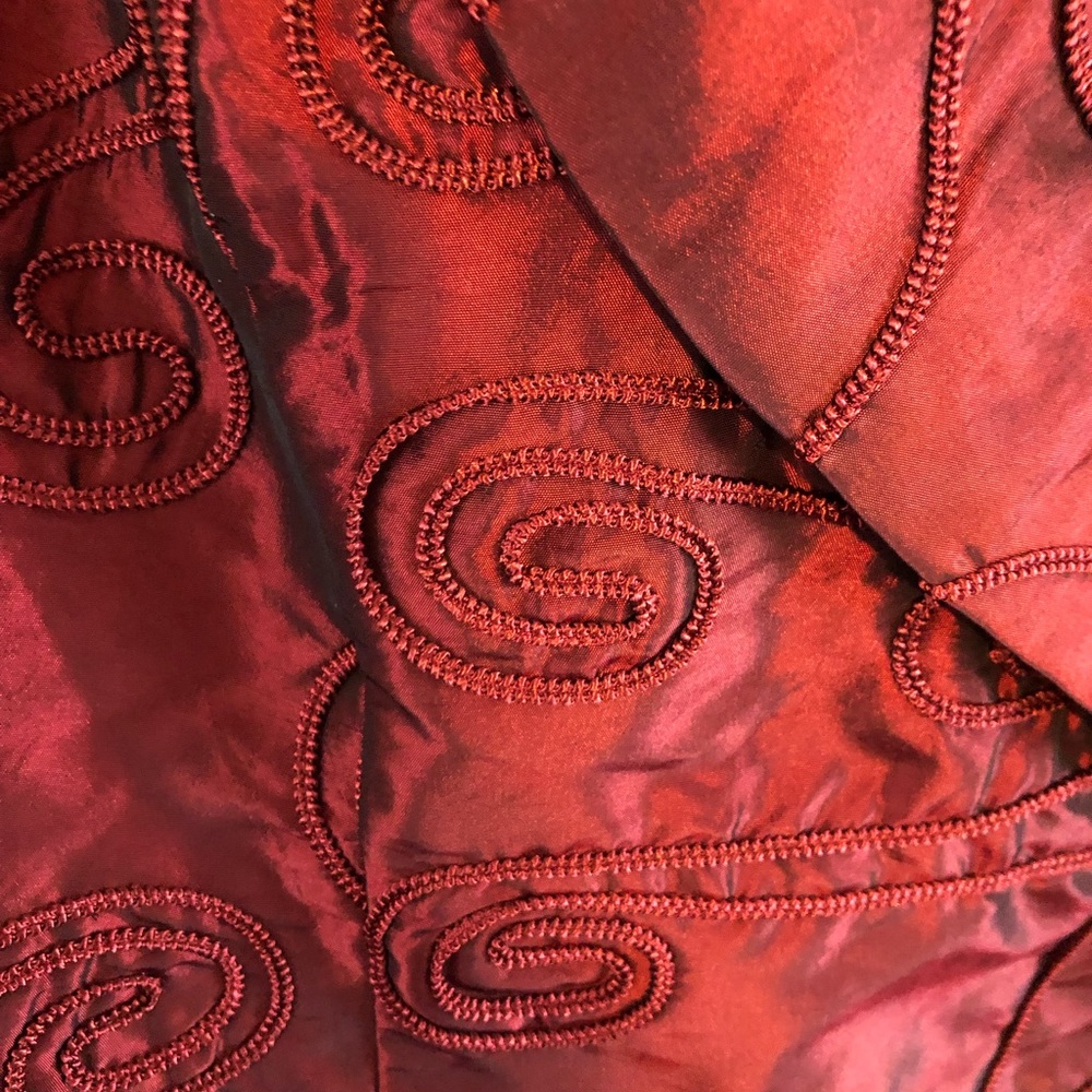 Ruby Red Evening Jacket - image 3